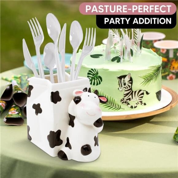 Utensil Holder | Cow Gifts For Women - Picture 6 of 8